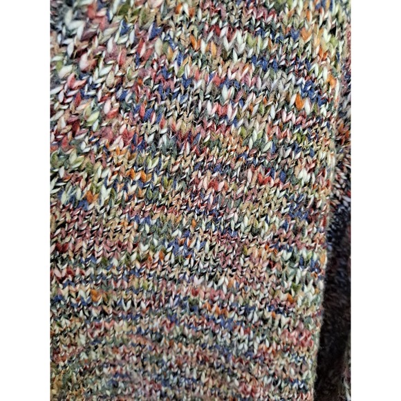 Dressbarn Multicolor V Neck Crew Sweater Size 14/16 - Picture 2 of 6